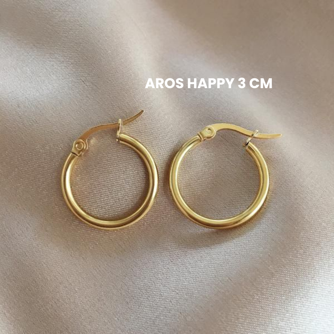 Aros Acero Mujer - ROSI