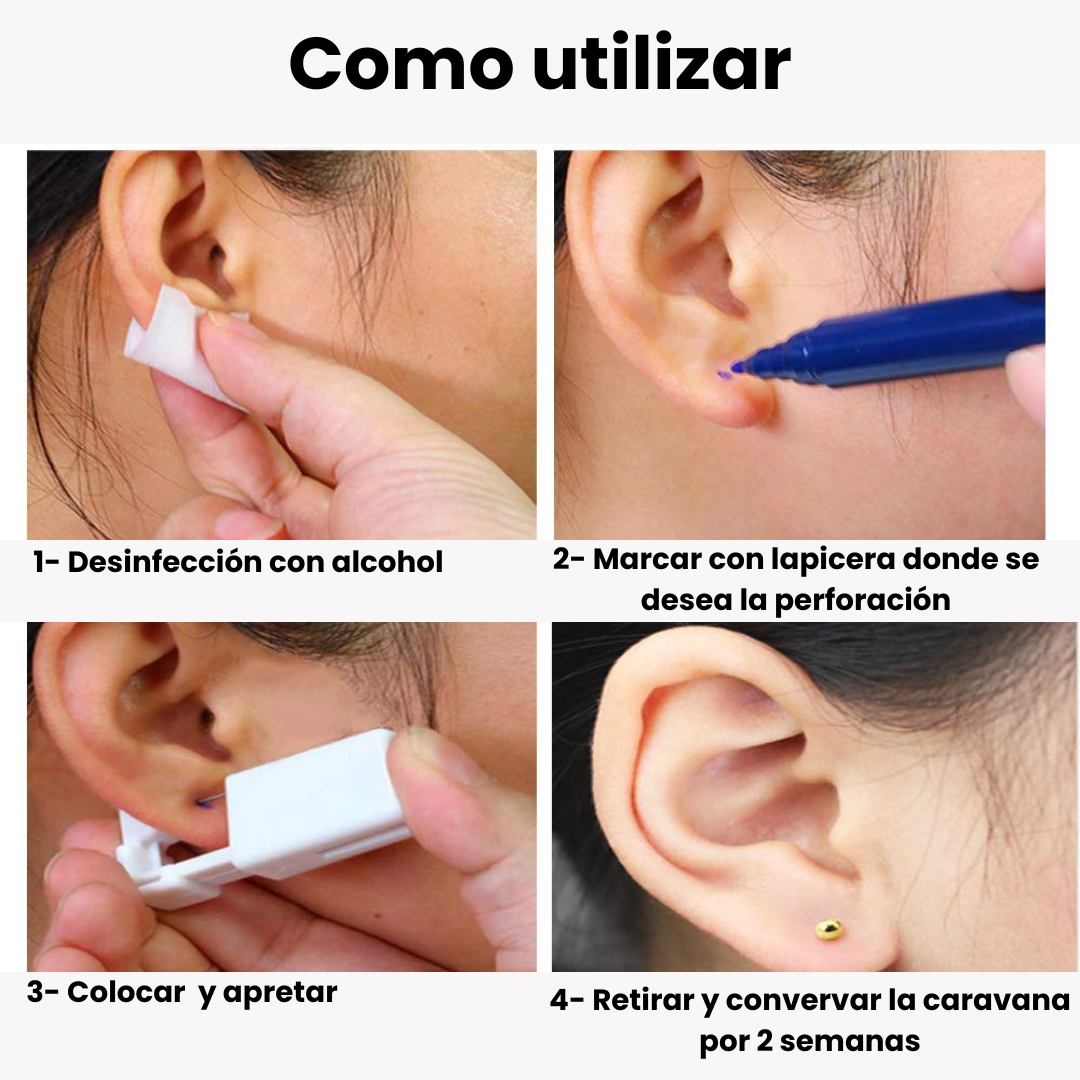 Abridor de Oreja - PERFORADORA BLANCA
