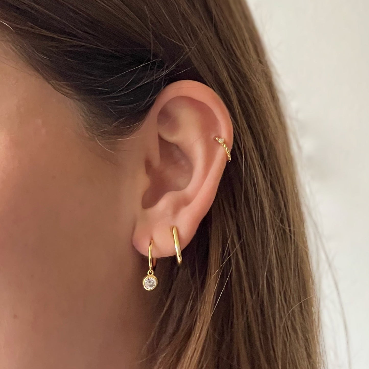 Aros Plata 925 Mujer - APRIL