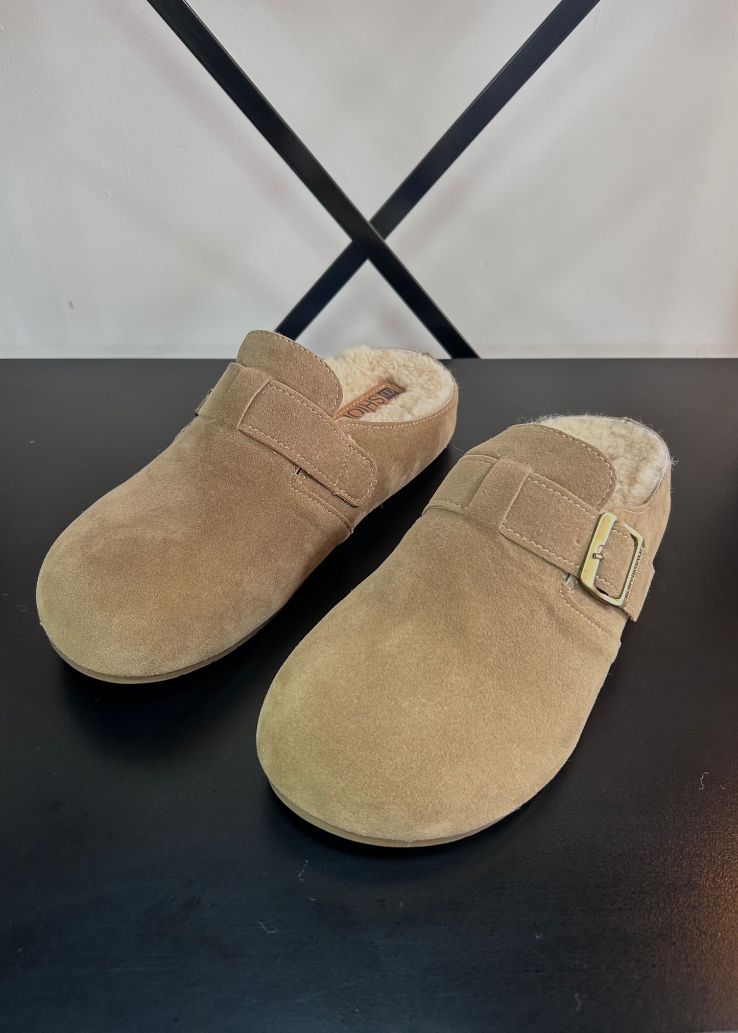 Zuecos Corderito - BEIGE