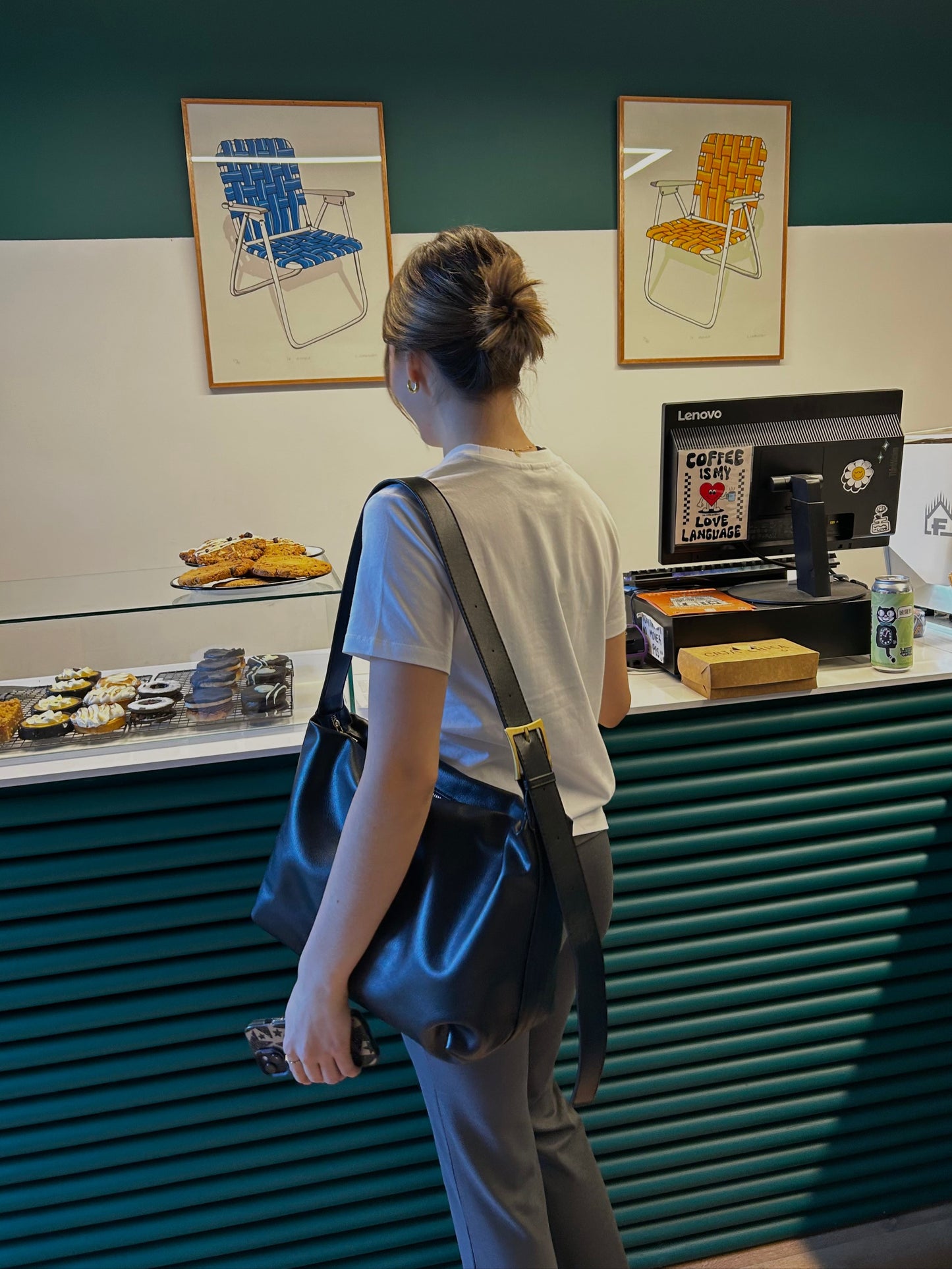 Cartera Mujer - XL CON HEBILLA NEGRA
