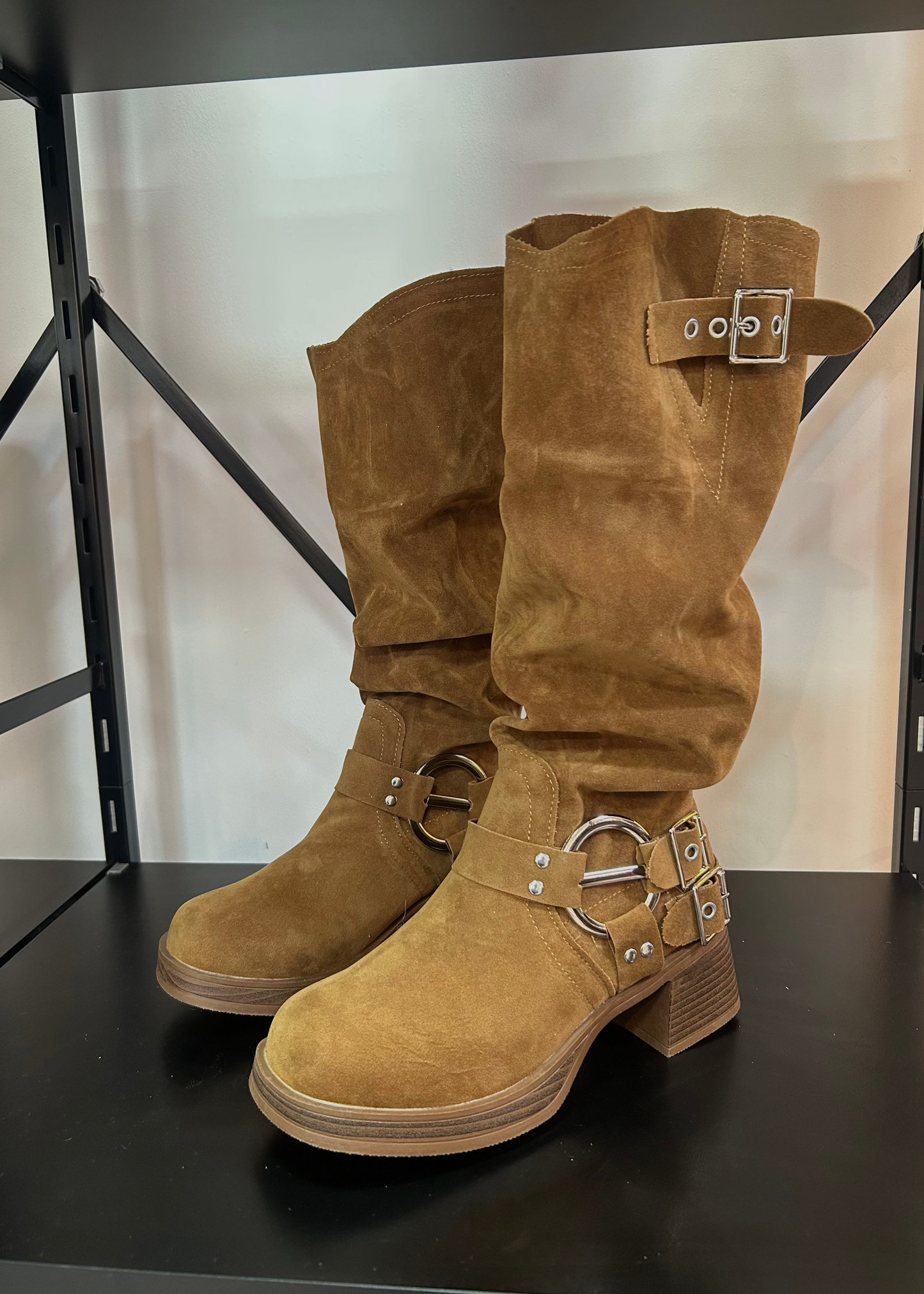 Botas Mujer - Slouchy Camel