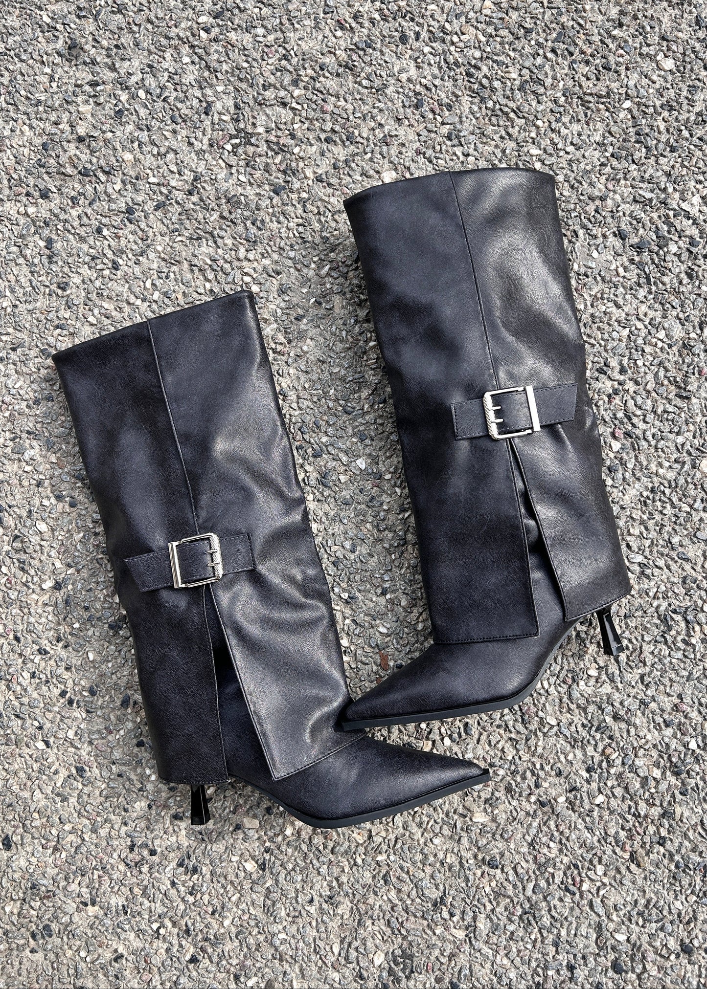 Botas Kitten - GRIS OSCURO