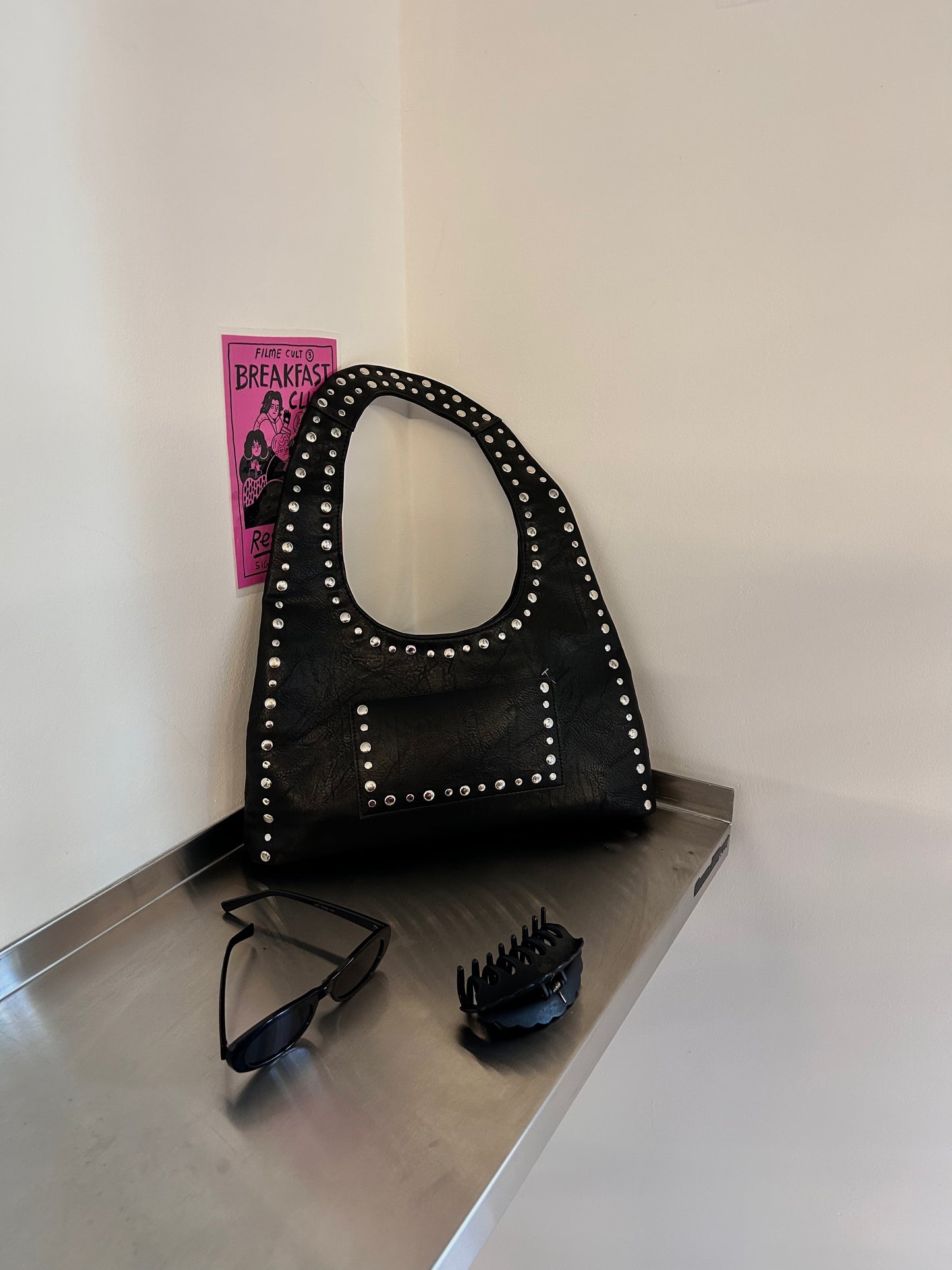 Cartera Mujer - SOBRE CON TACHAS NEGRA