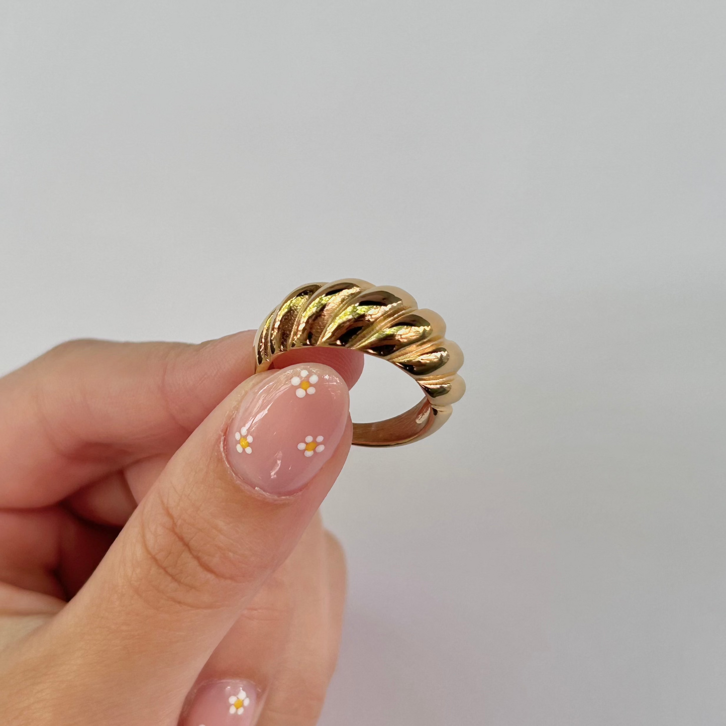 Anillo de Acero Mujer - ELENA