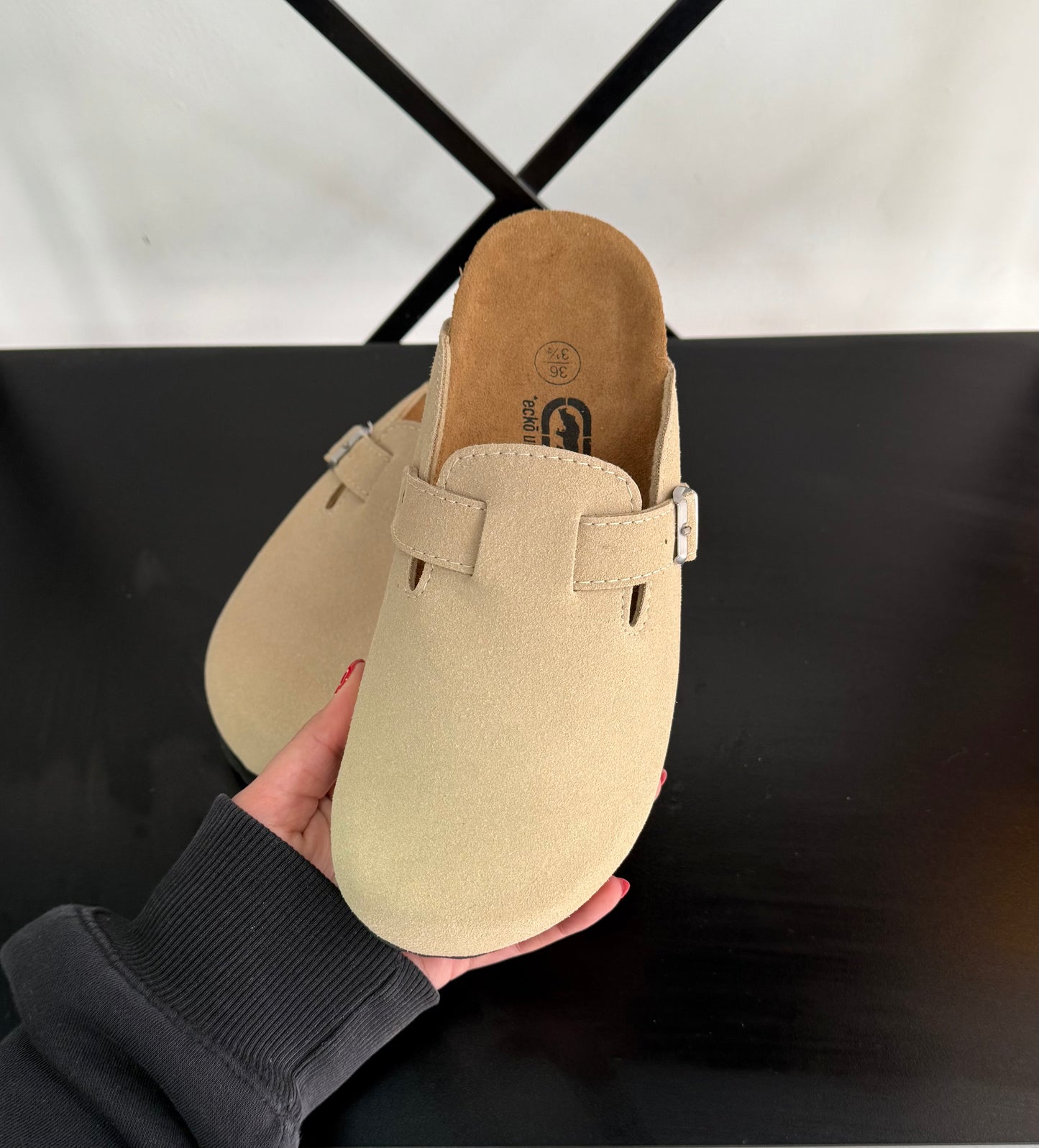 Zuecos Mujer - BEIGE