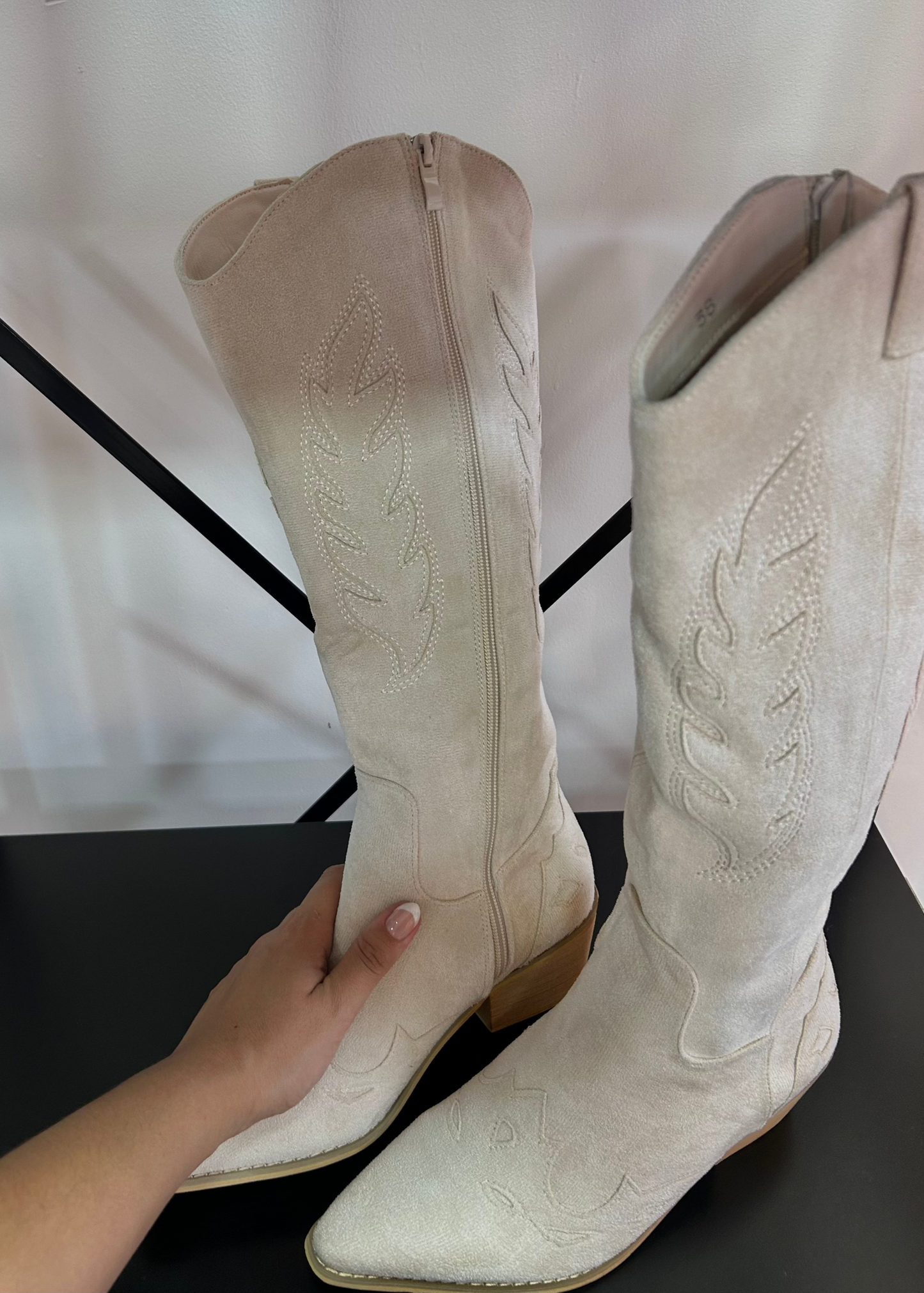 Botas Mujer Texanas - COACHELLA CRUDO