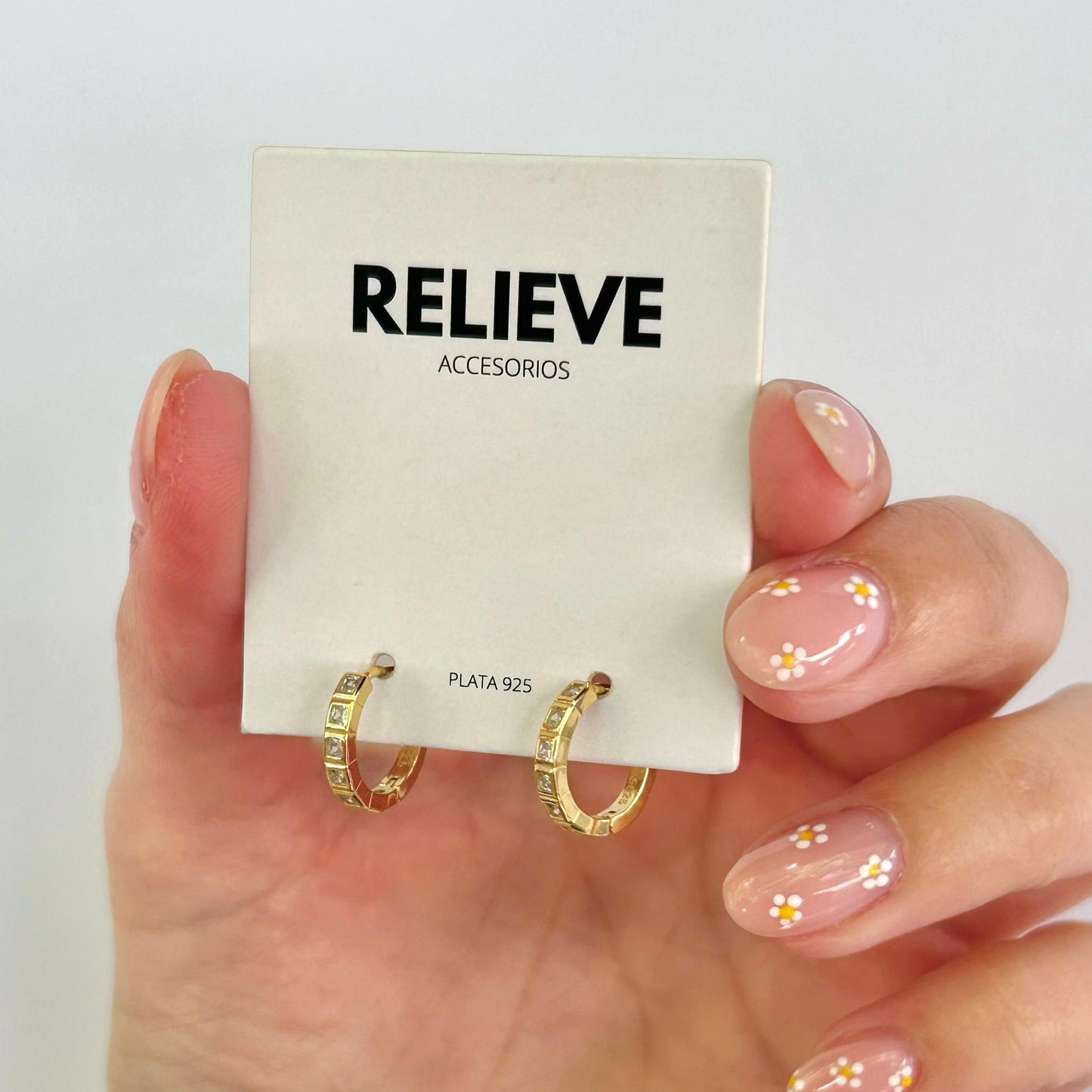 AROS Plata 925 Mujer - JAZMÍN (PAR)