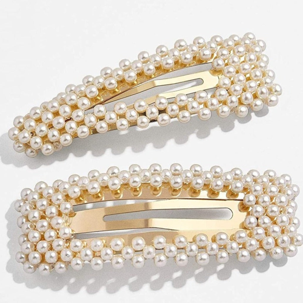 SET BROCHES PERLAS