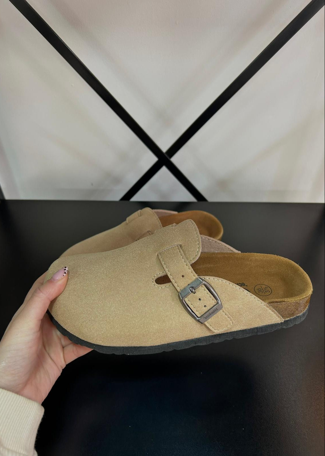 Zuecos Mujer - BEIGE