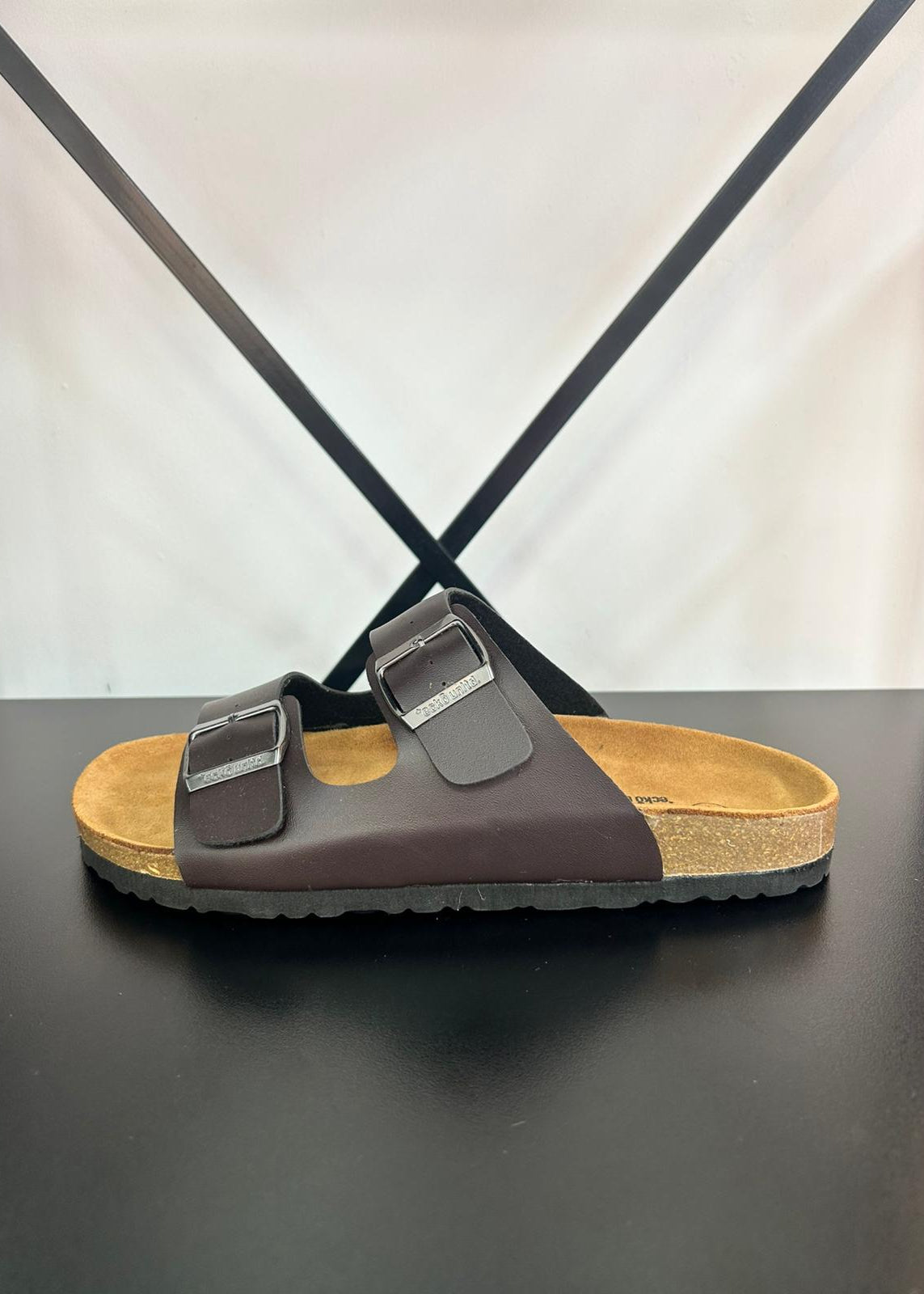 Sandalias Tiras Hombre - Marrones