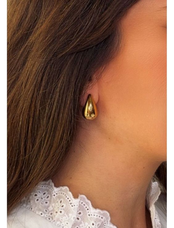 Aros Acero Mujer - GOTA