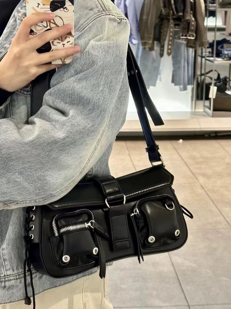 Cartera Negra Mujer - Maui