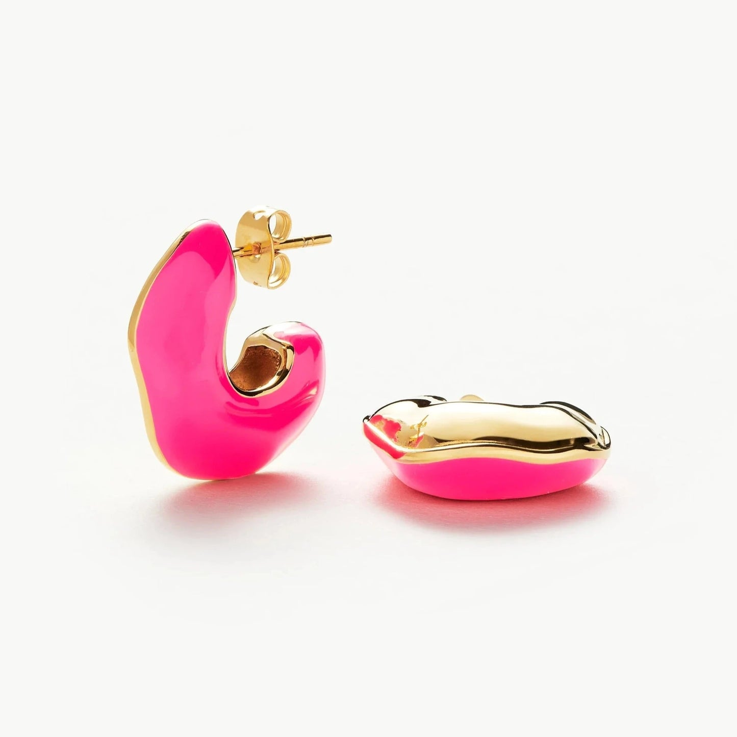 Aros Plata 925 Mujer - CHUBBY ROSA