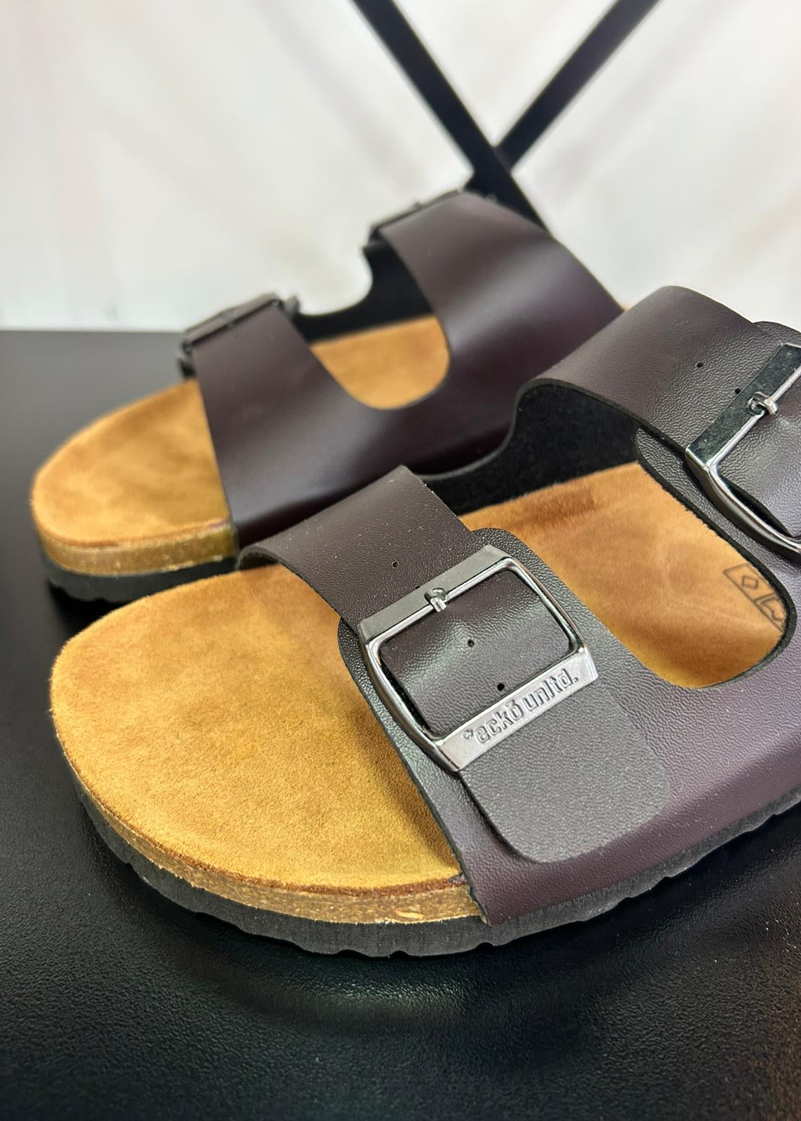 Sandalias Tiras Hombre - Marrones