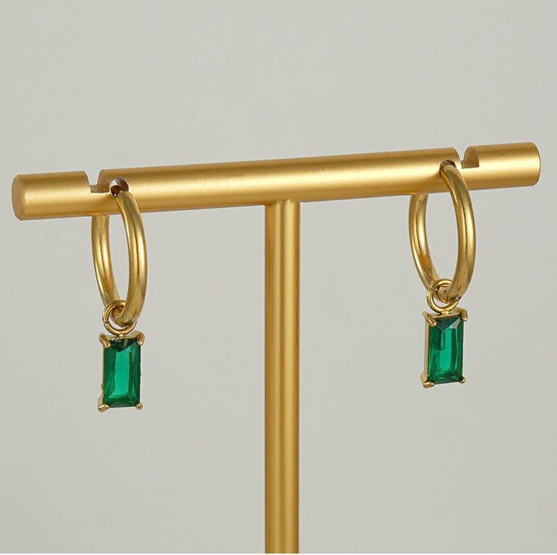 Aros Acero Mujer - CARAVANAS ESMERALDA