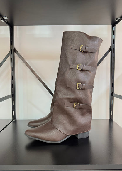 Botas Mujer Slouchy - Marrón