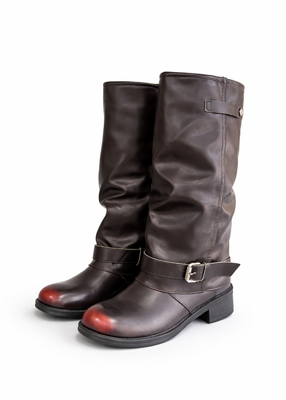 Botas Mujer Cow - Marrones
