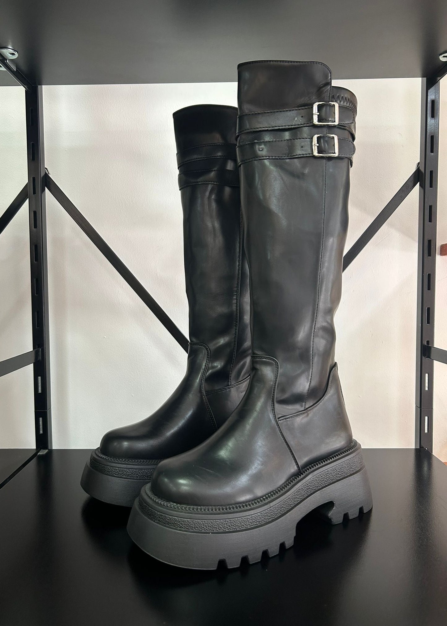 Botas Bikerboots Mujer - DOBLE HEBILLA NUEVO MODELO