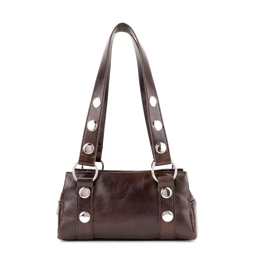 Cartera marrón chocolate