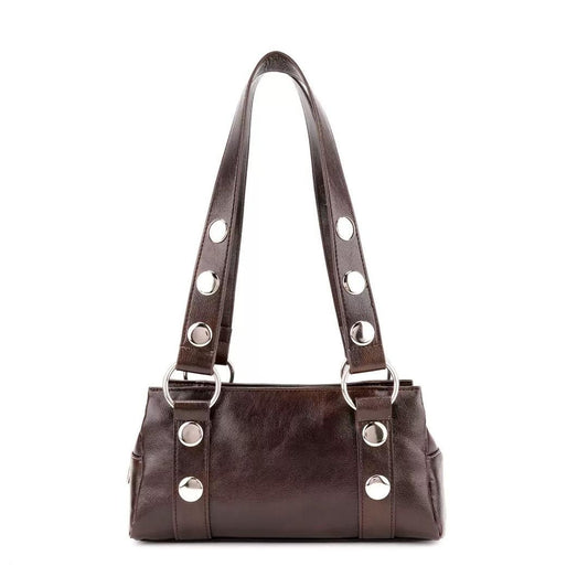 Cartera marrón chocolate