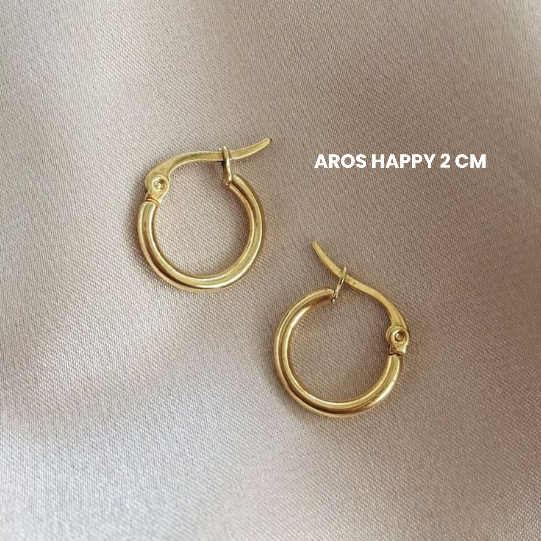 Aros Acero Mujer - ROSI