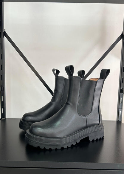 Botas Mujer Cortas - NEGRO