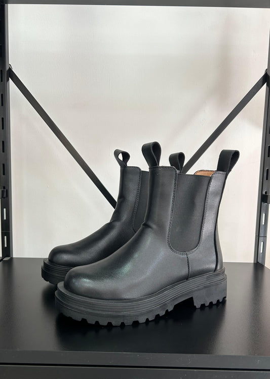 Botas Mujer Cortas - NEGRO