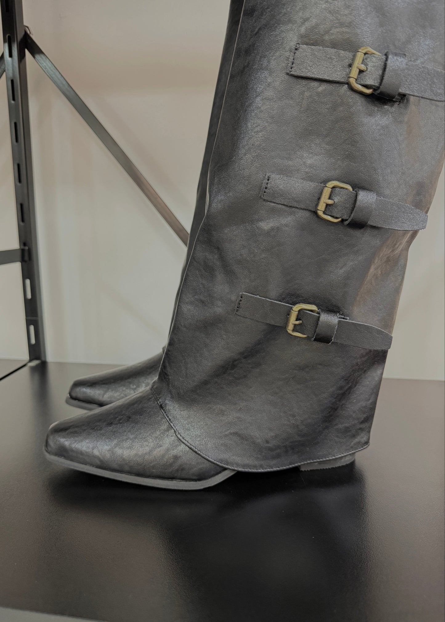 Botas Mujer Slouchy - Negras