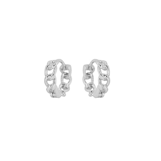aros plata 925 mujer dama caravanas accesorios