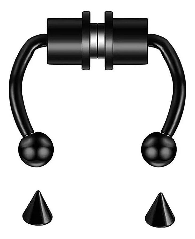 Piercing Falso Septum Nariz Imantado Acero