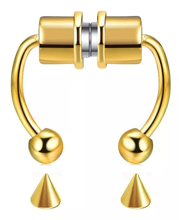 Piercing Falso Septum Nariz Imantado Acero