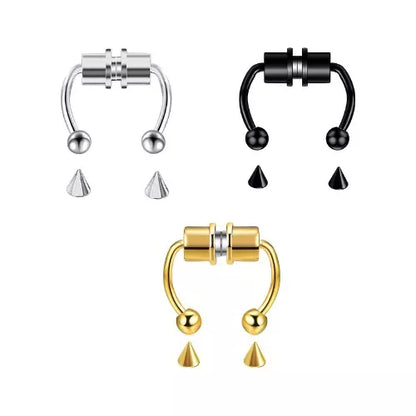Piercing Falso Septum Nariz Imantado Acero