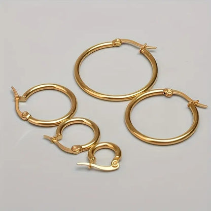 Aros Acero Mujer - ROSI