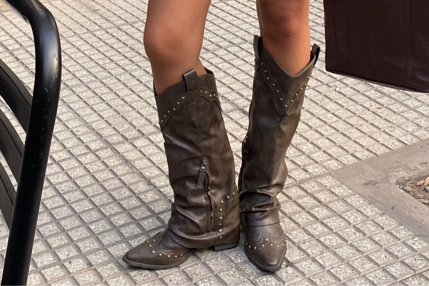 Botas TEXANA SHARK Mujer - Marrones