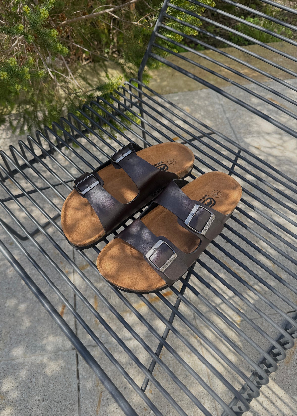 Sandalias Tiras Hombre - Marrones