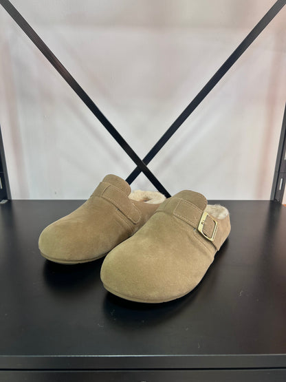 Zuecos Corderito - BEIGE