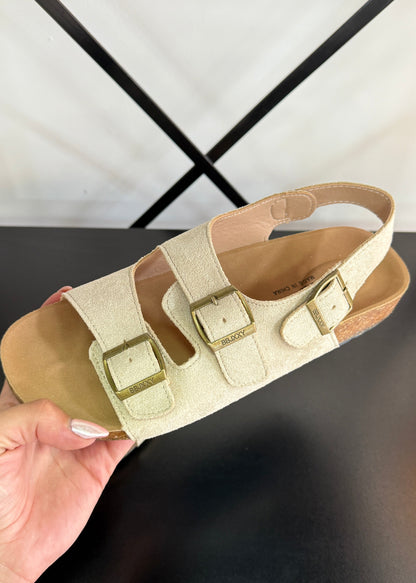 Sandalias Gladiadoras - Beige