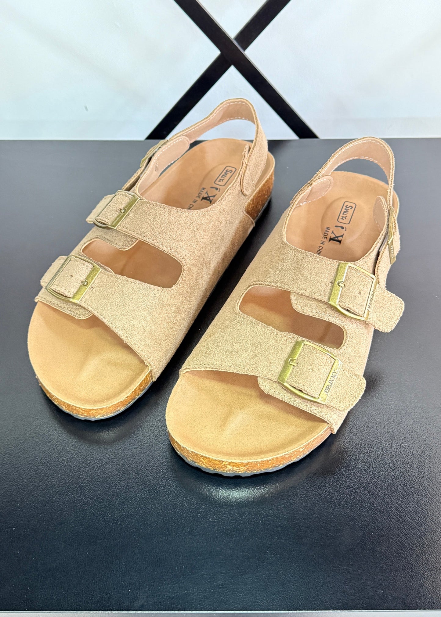 Sandalias Gladiadoras - Marrón claro