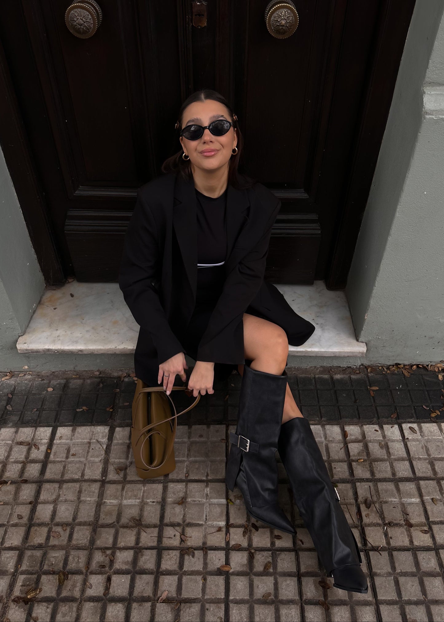 Botas Kitten - GRIS OSCURO