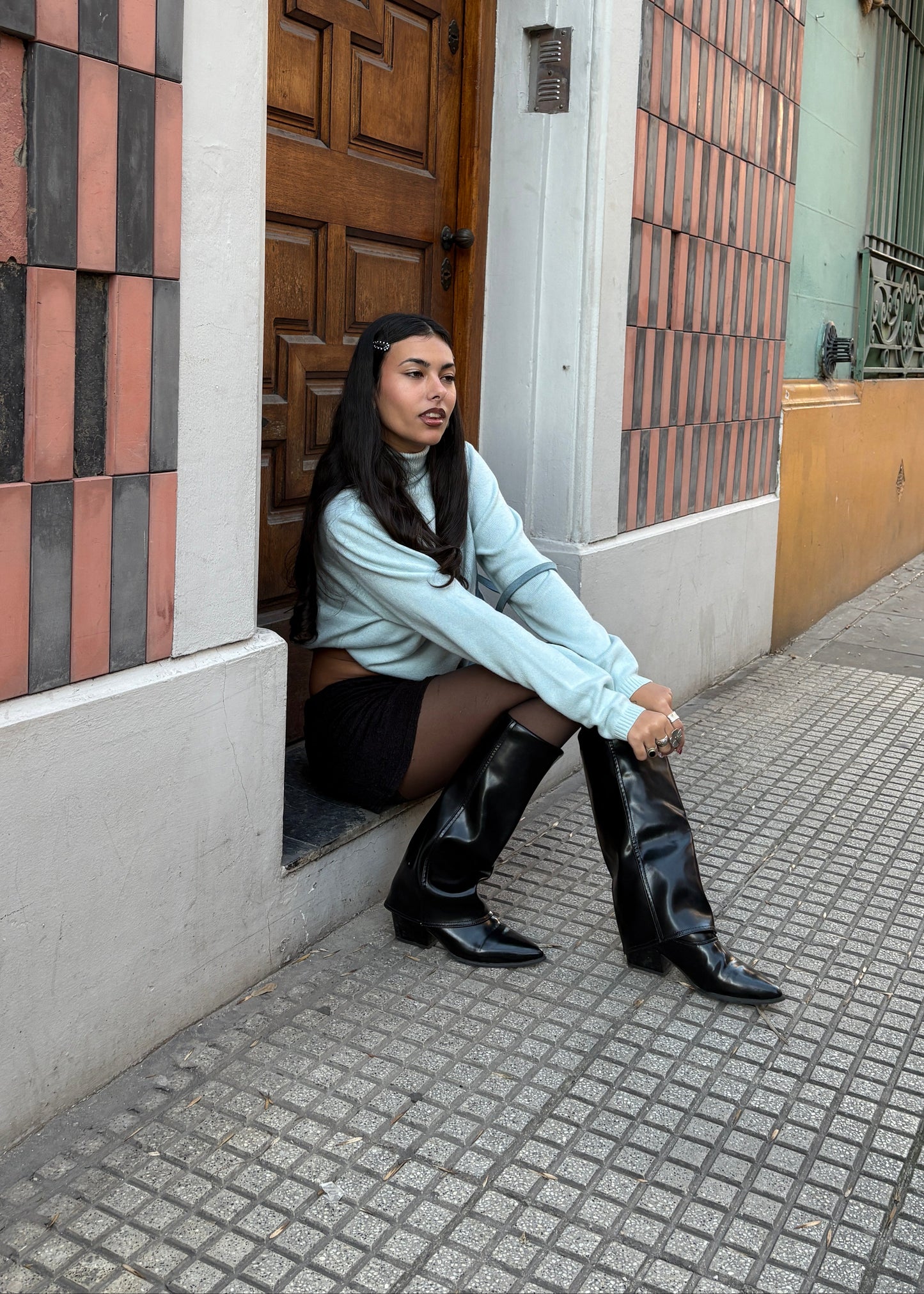 Botas Mujer Negras - SHARK RECTAS