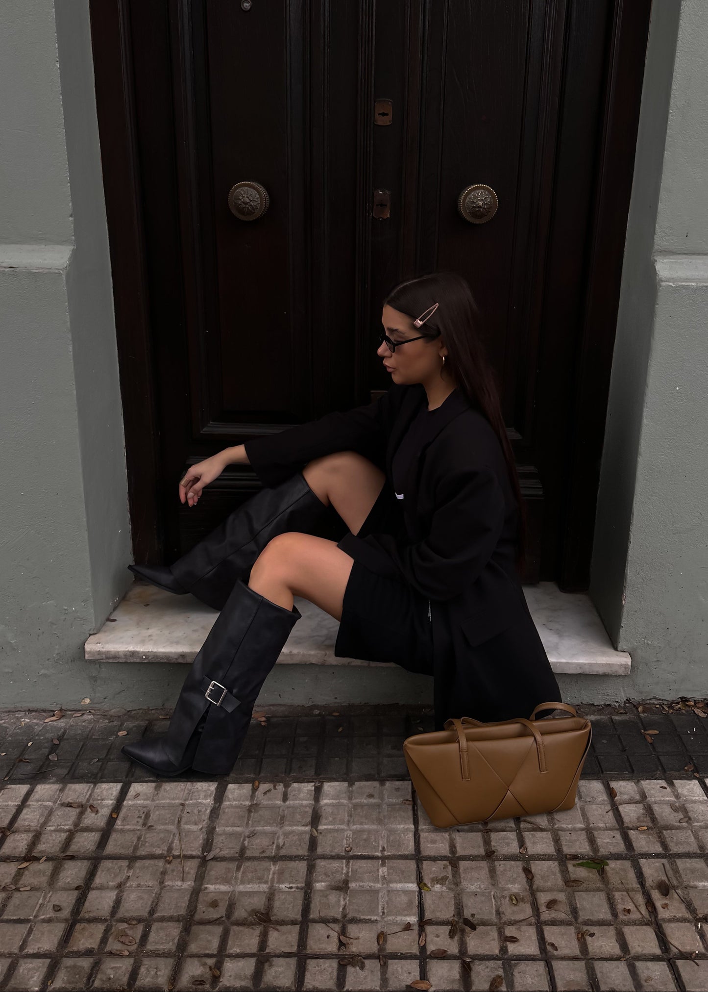 Botas Kitten - GRIS OSCURO