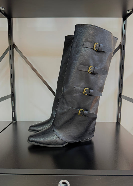 Botas Mujer Slouchy - Negras