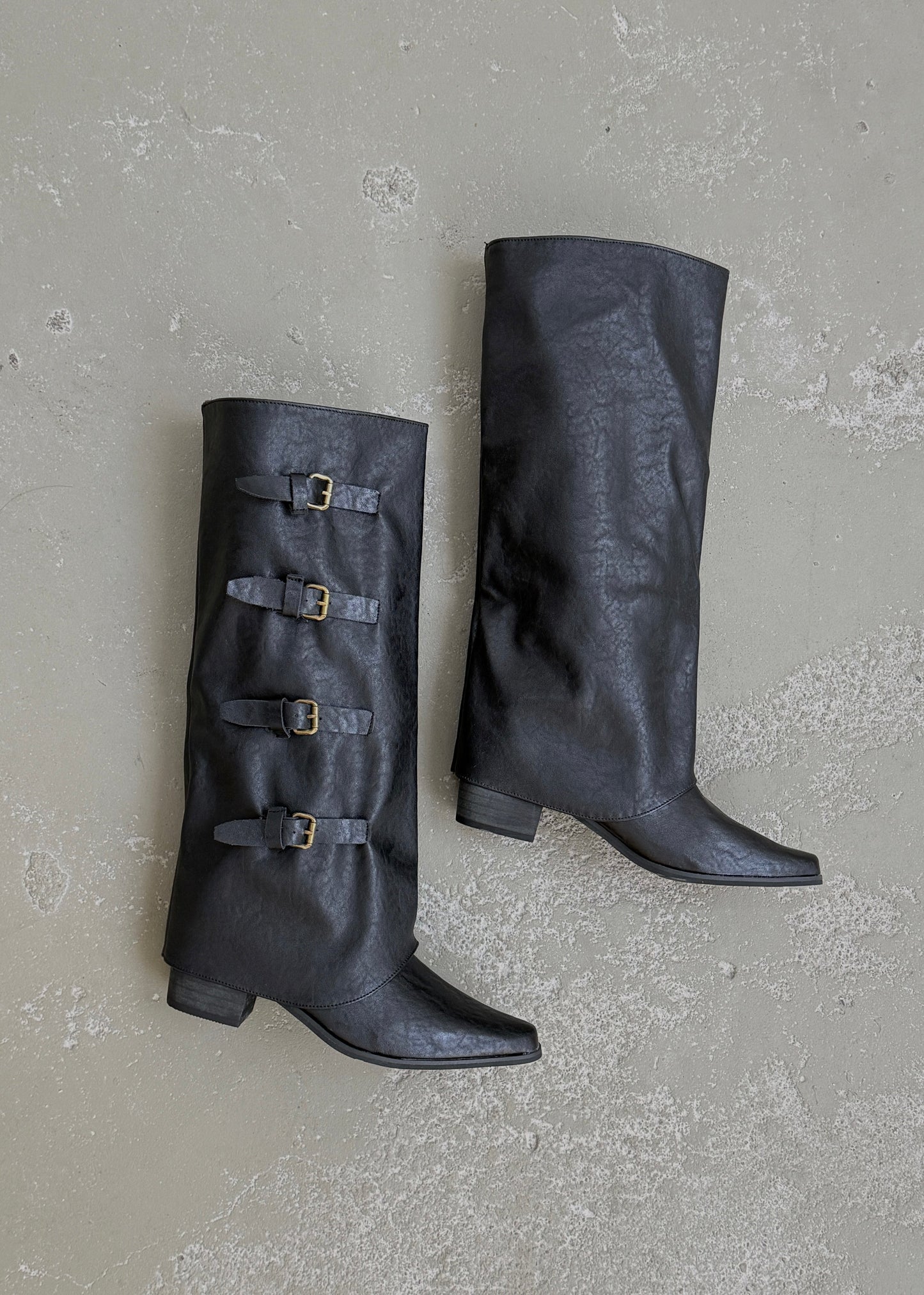 Botas Mujer Slouchy - Negras