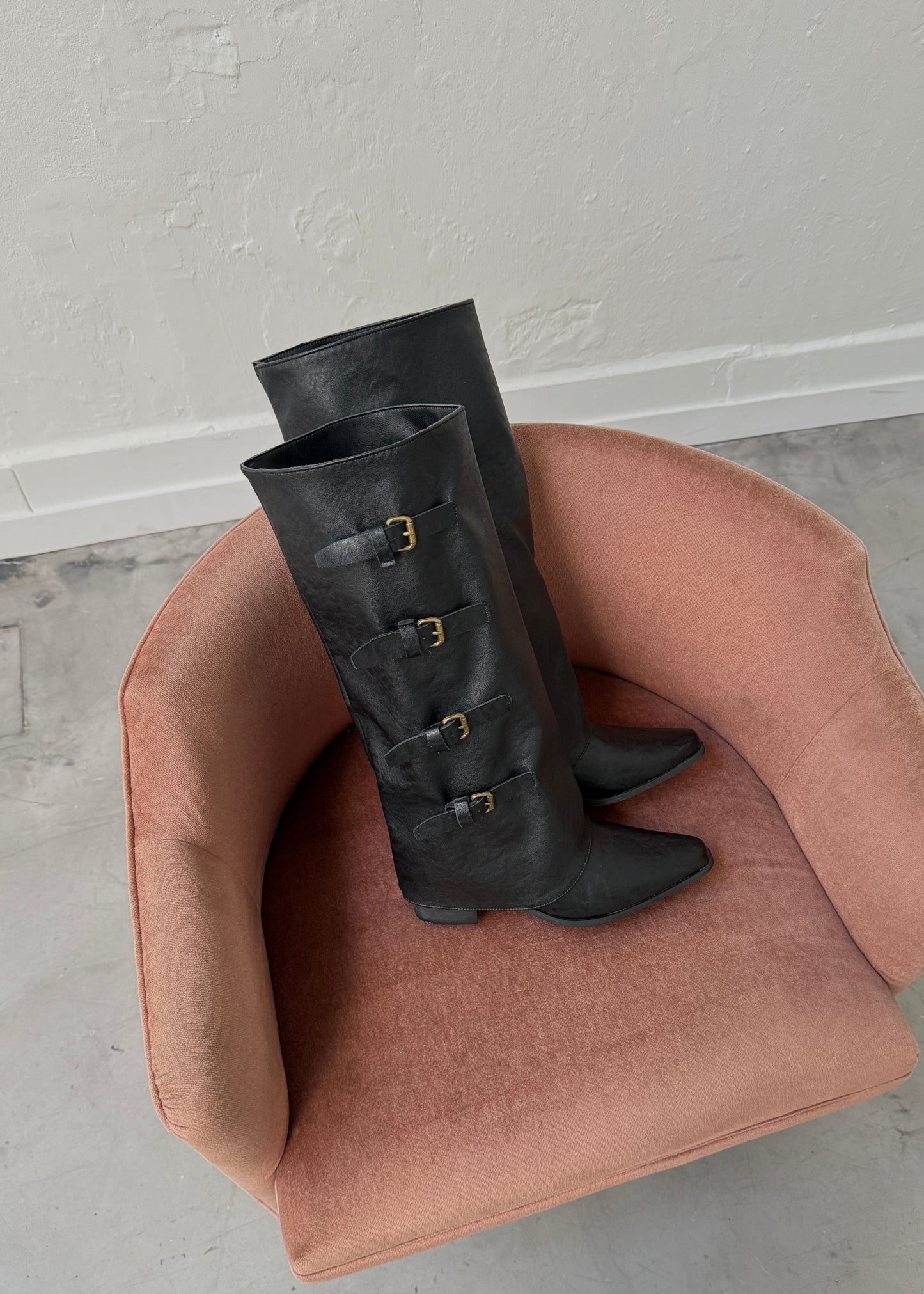 Botas Mujer Slouchy - Negras