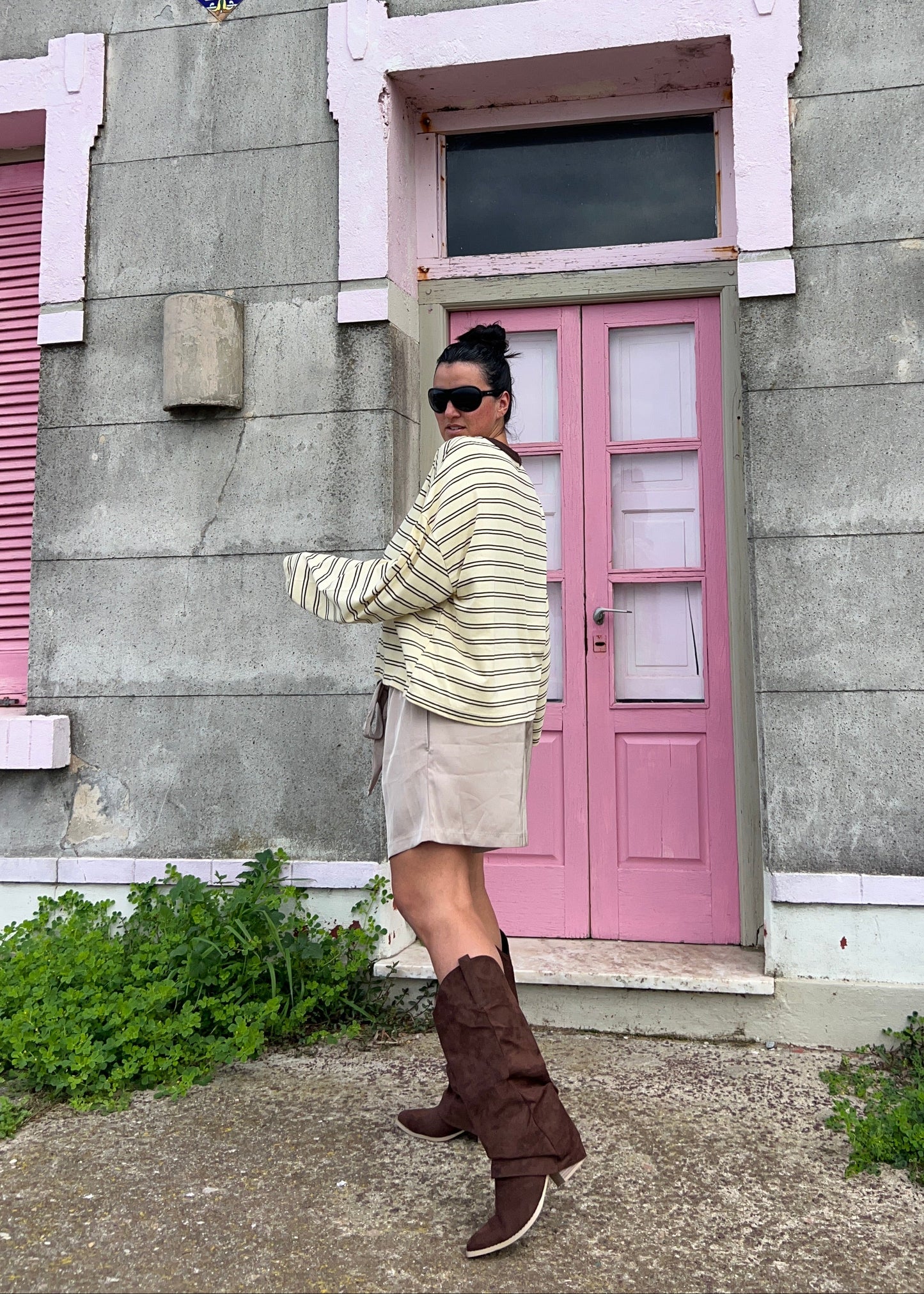 Botas Mujer - TEXANAS COW MARRONES