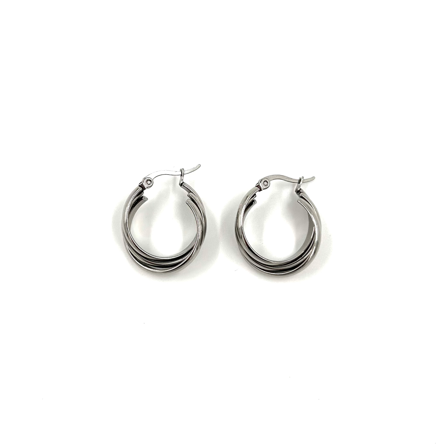 Aros Acero Mujer - EMILIA
