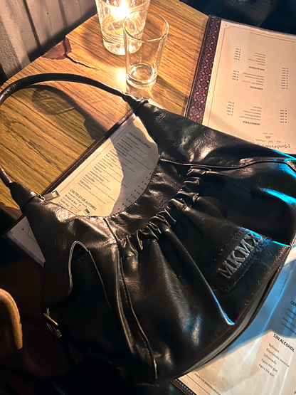 Cartera De Hombro - VINTAGE NEGRA