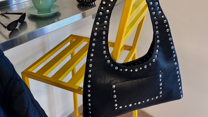 Cartera Mujer - SOBRE CON TACHAS NEGRA