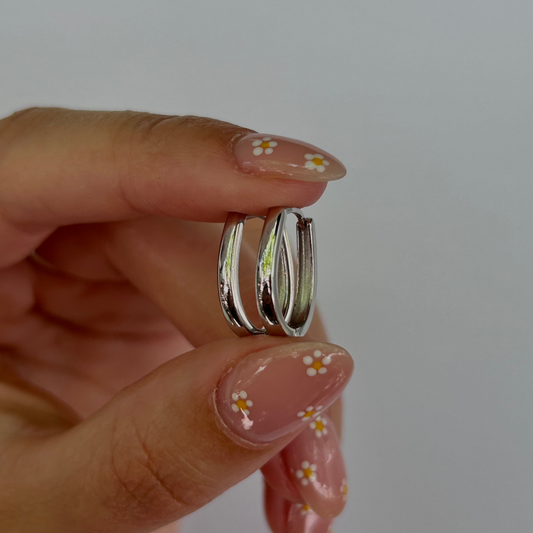 Aros Plata 925 Mujer - LORENA (PAR)